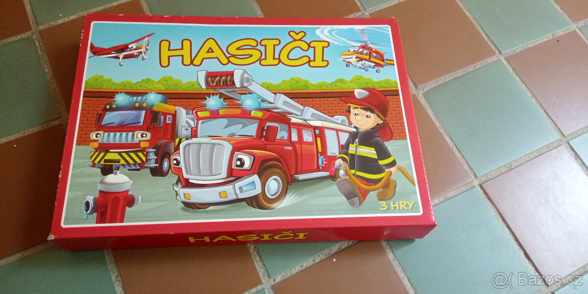 Vysílačky HASIČI, omalovánky a hra - 5