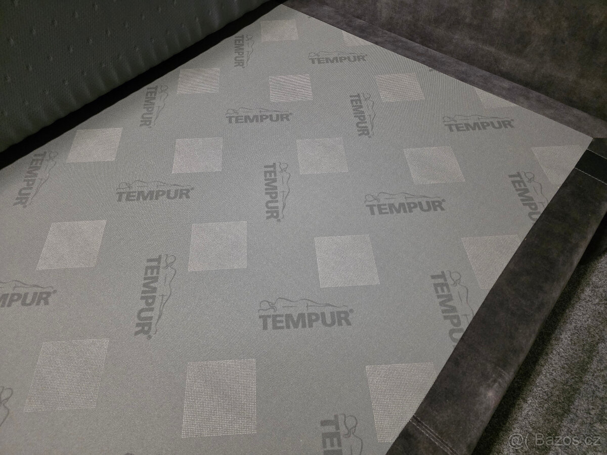 Nová značková boxspring postel TEMPUR HYBRID BOX 200x200 cm - 5