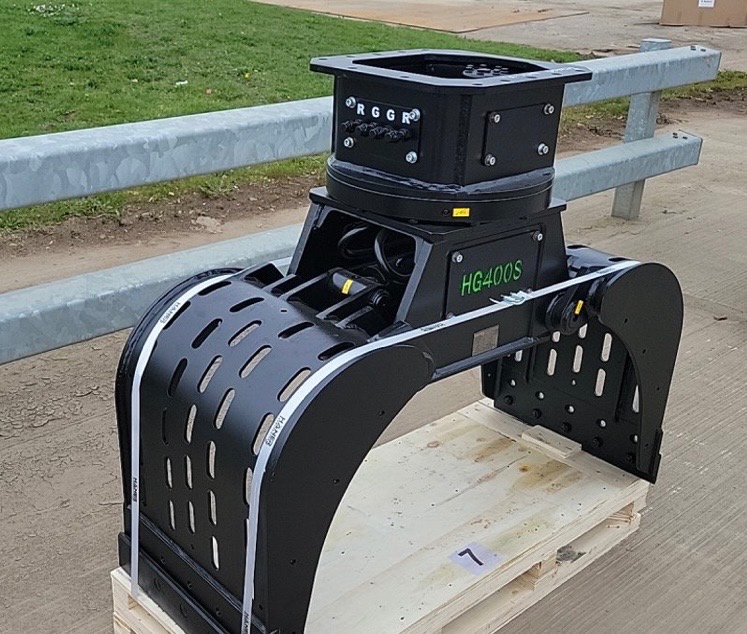 Sortýrovací drapák HG400S s rotátorem pro bagry 5-9t - 5