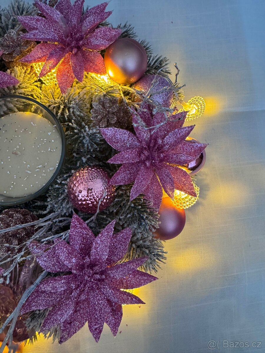 🎄 Luxusní adventní dekorace na stůl😍 - 5