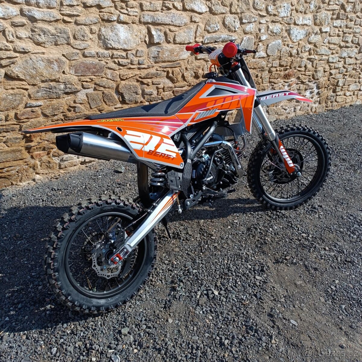 Pitbike WPB Beast 212, el.startér, 17x14 - 5