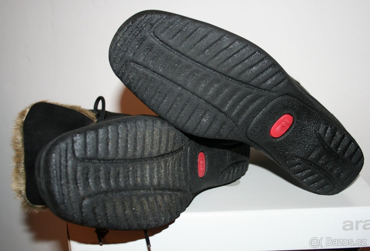 Dámské zimní šněrovací boty - 5