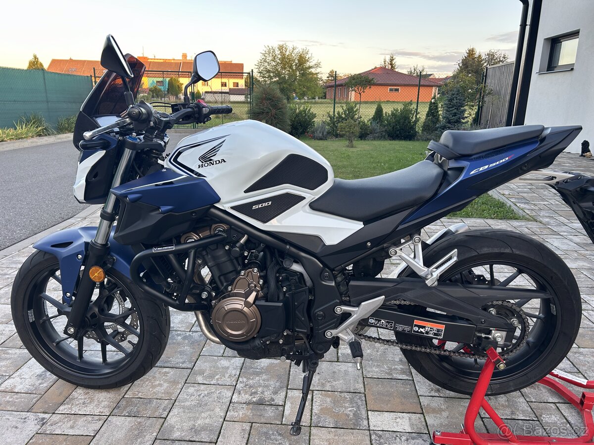 Honda CB500F - 17 tis. km, TOP stav, po STK - 5