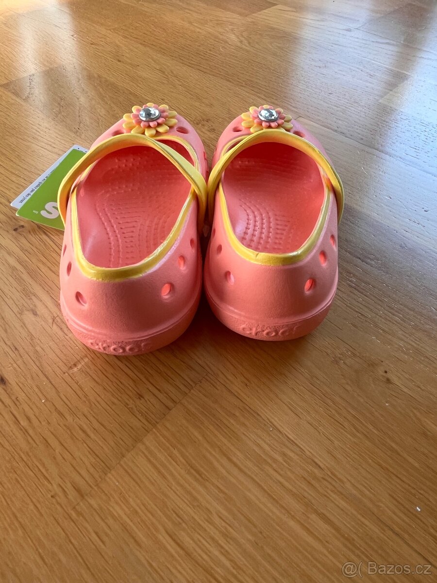 Crocs balerínky Keeley Petal Charm vel. C7 (EUR 23/24) - 5