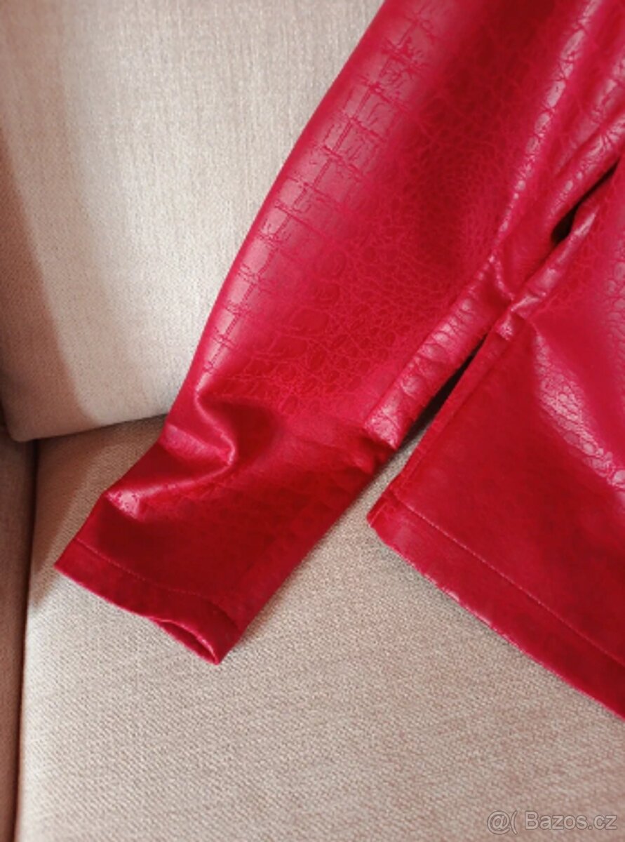Krásné vín.červ.sako v.44 nové - 5