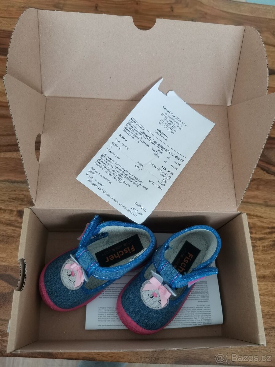 Fischer dětské botičky, vel. 18 - 5