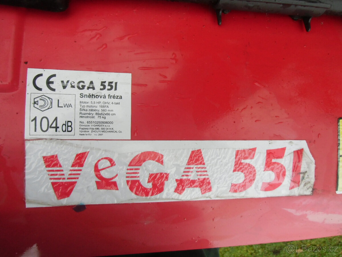 Sněhová fréza VEGA 551. - 5