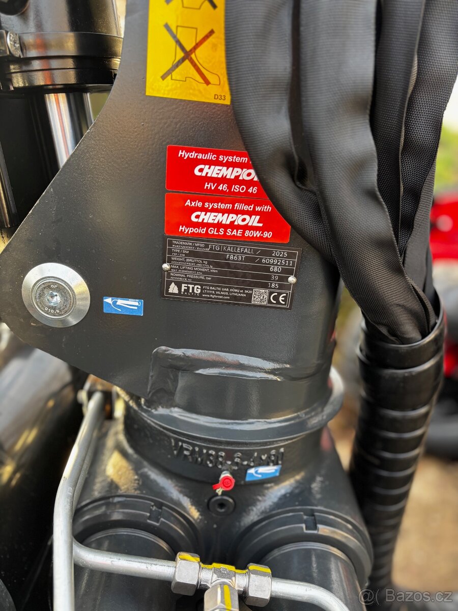 Vyvážecí vlek FTG FB70 + rameno FB63T - 5