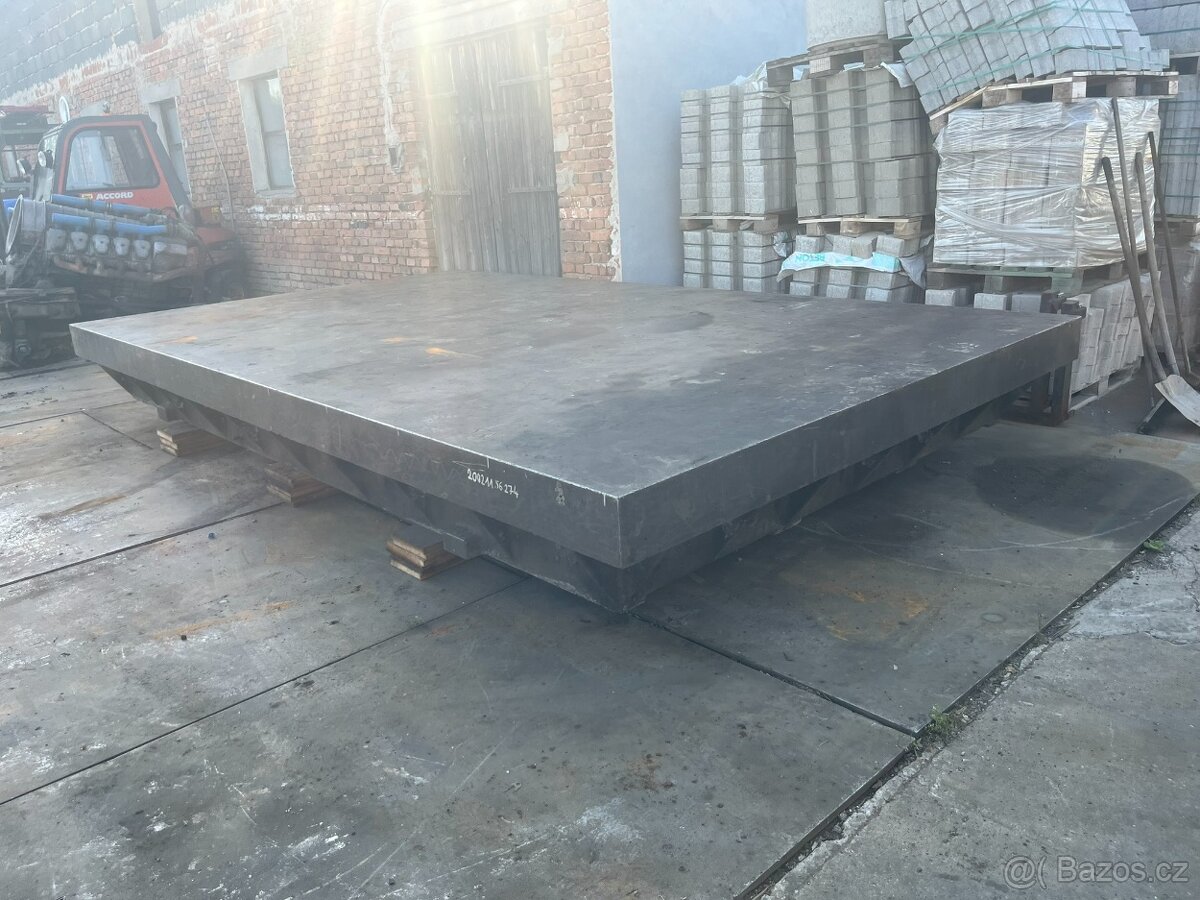 Litinová deska,pracovní stůl - 5