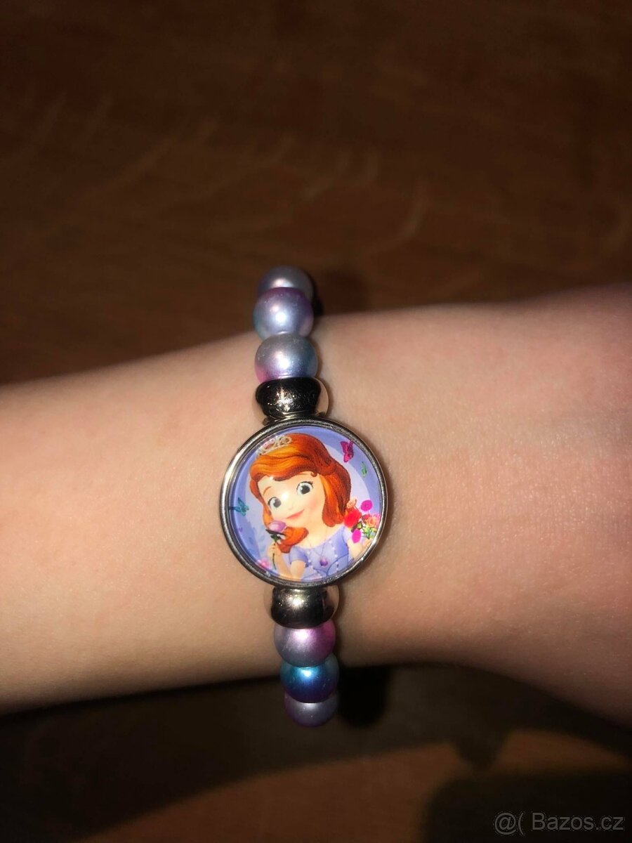 Náramek perličkový s obrázkem - 5