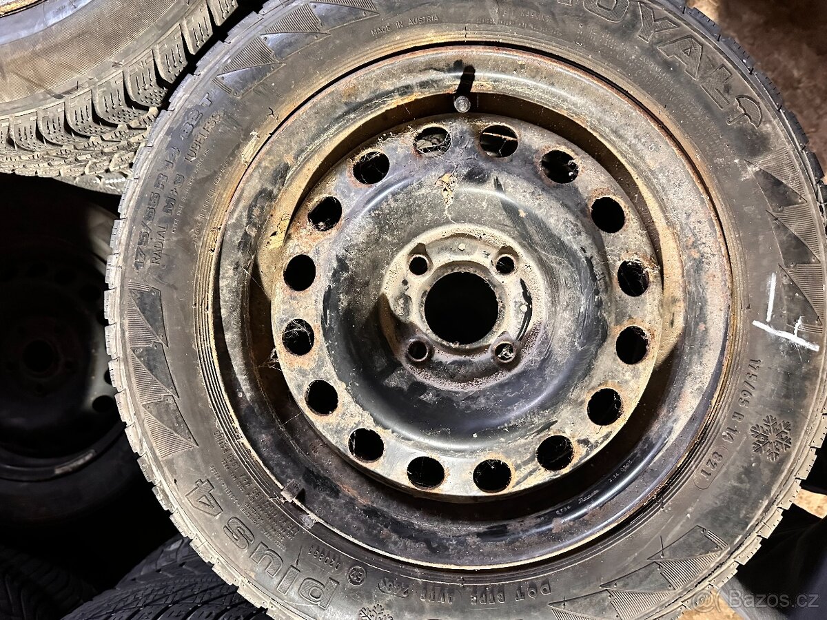 Plechové disky Renault Clio/Thalia 5,5x14 et36 - 5