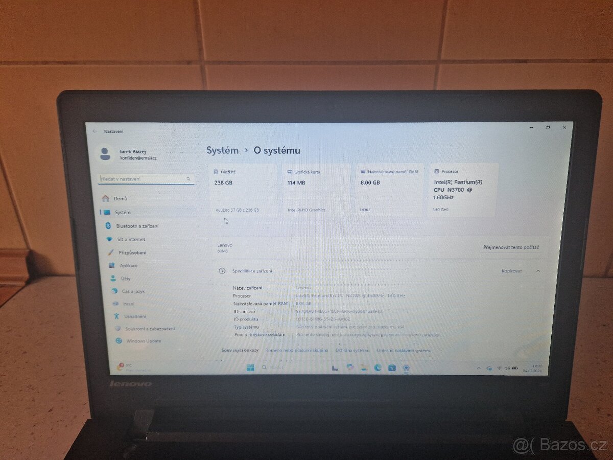Lenovo Ideapad 300-15lbr - 5