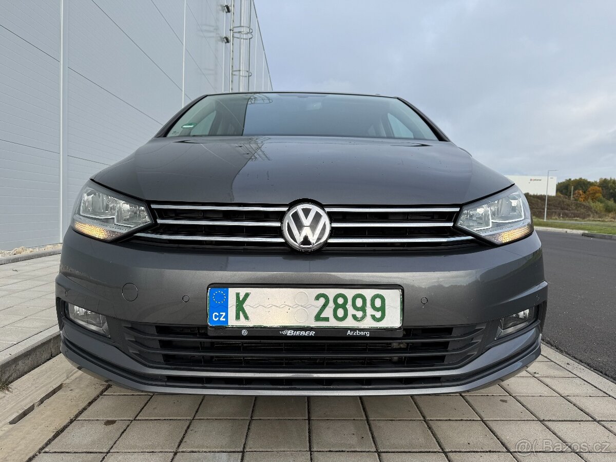 VW Touran III, rok 2016, 1.2TSI 81 kW, servis VW, 177.171 km - 5