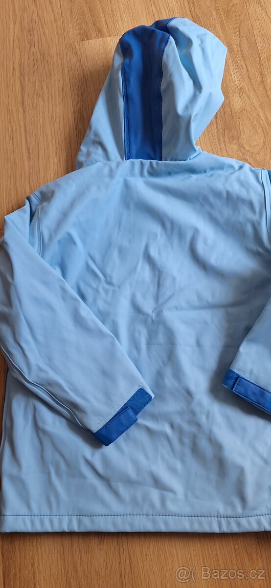 Pogumovaná bunda uvnitř fleece vel.110-116 - 5