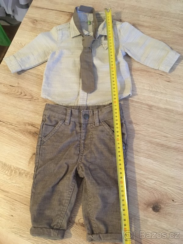 Set s kravatou: kalhoty+kosile zn. Orchestra 3mesice - 5