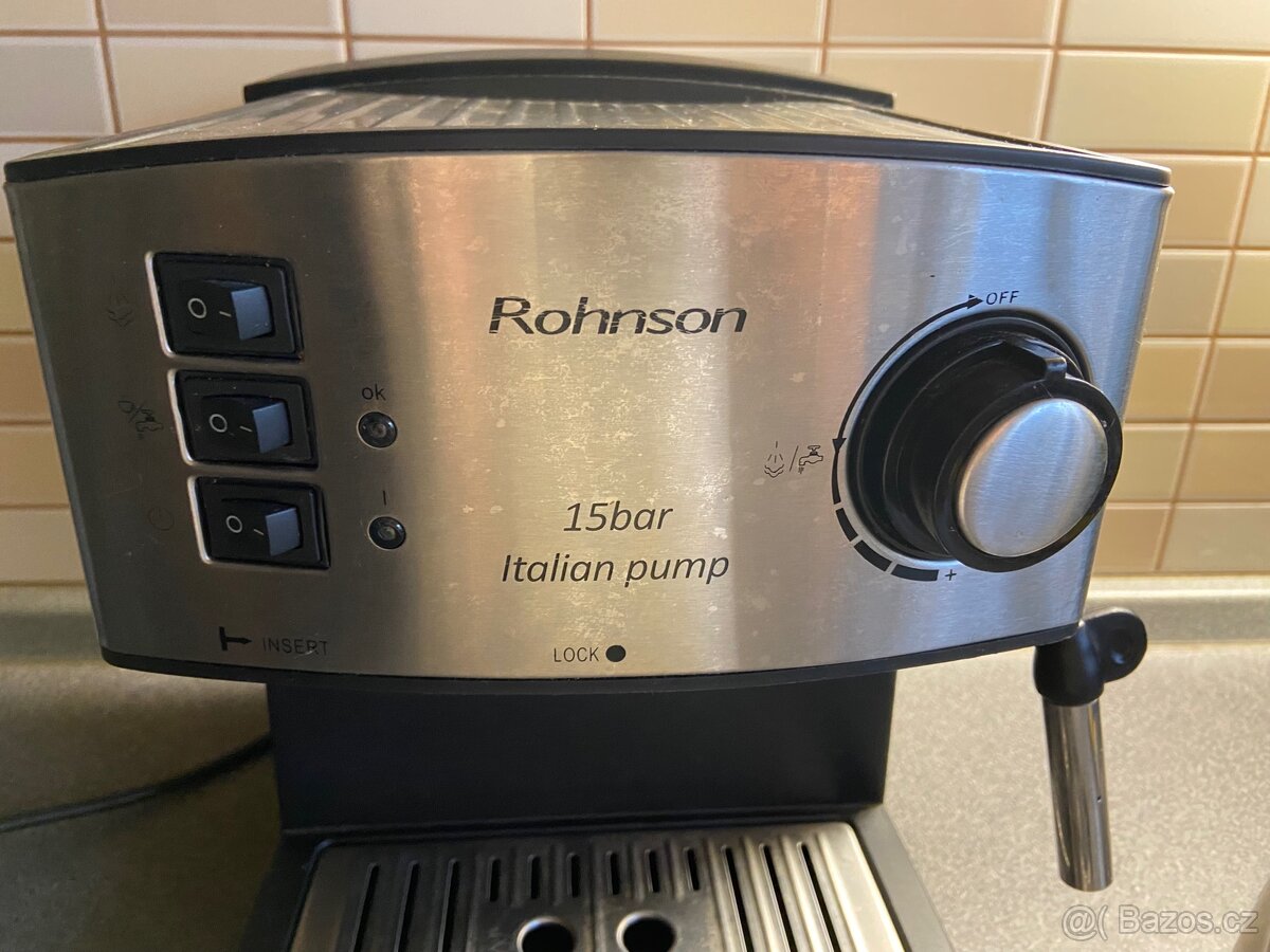 Kávovar Rohnson s parní tryskou - 5
