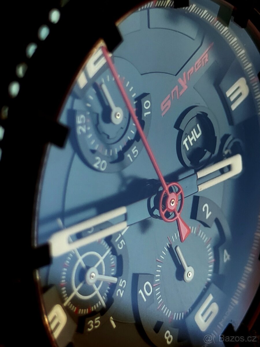 Snyper, model One Chronograph, originál hodinky - 5