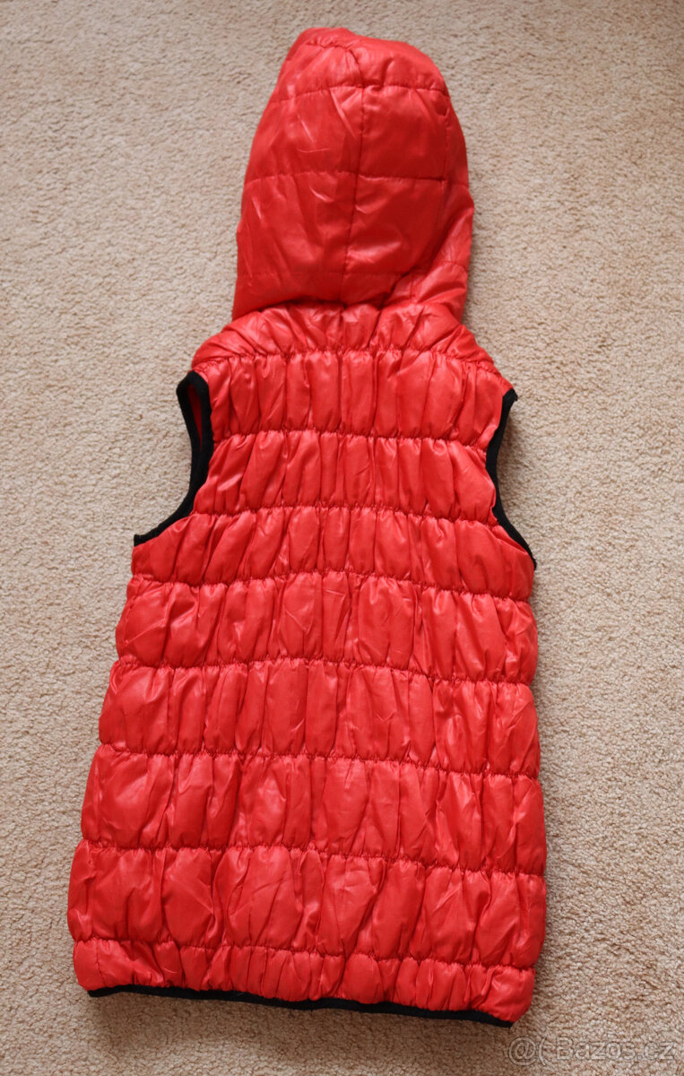 Dětská vesta s kapucí 122-134 - 5