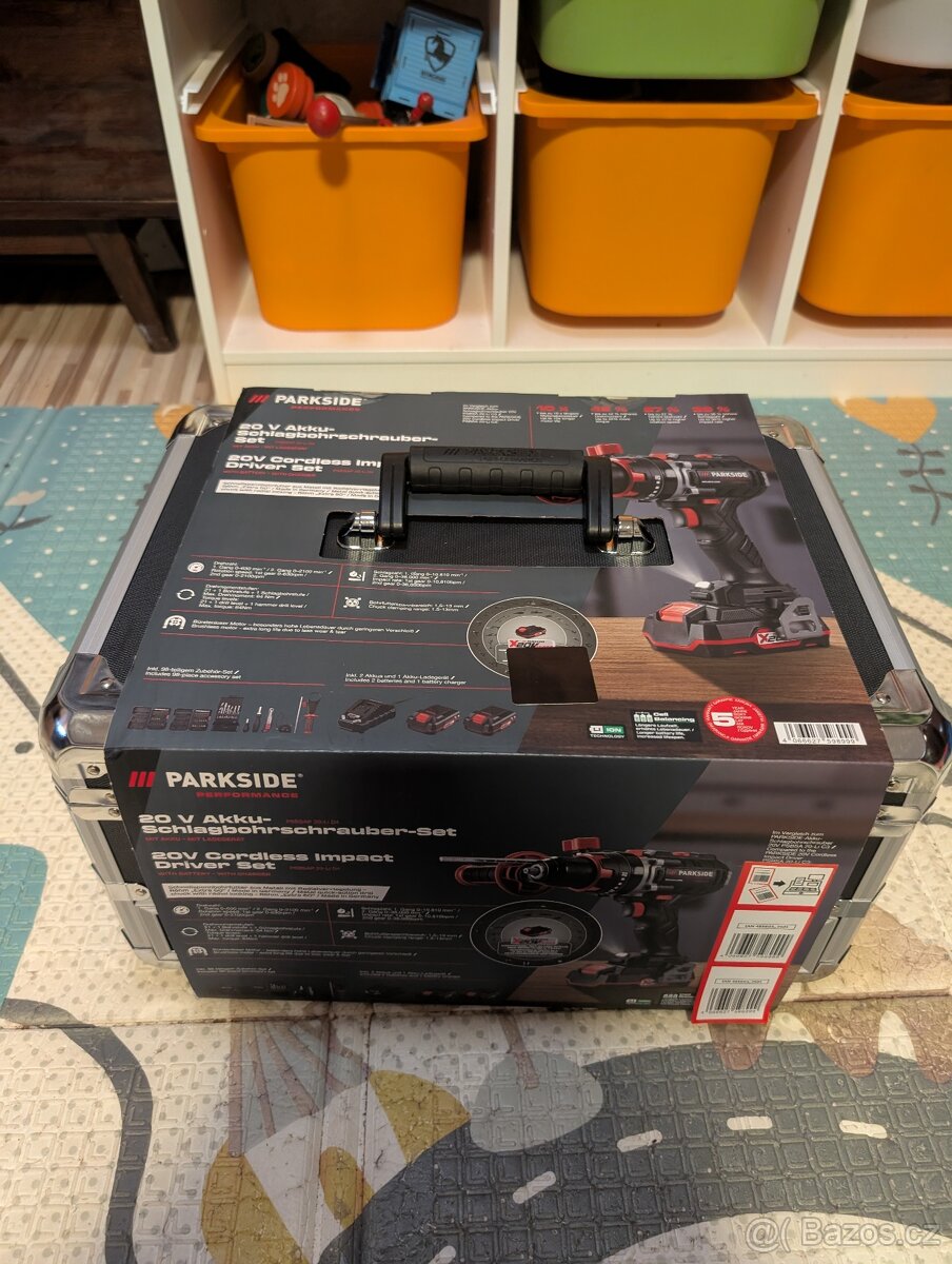 NOVÁ PARKSIDE PERFORMANCE Aku příklepová vrtačka PSBSAP 20-L - 5