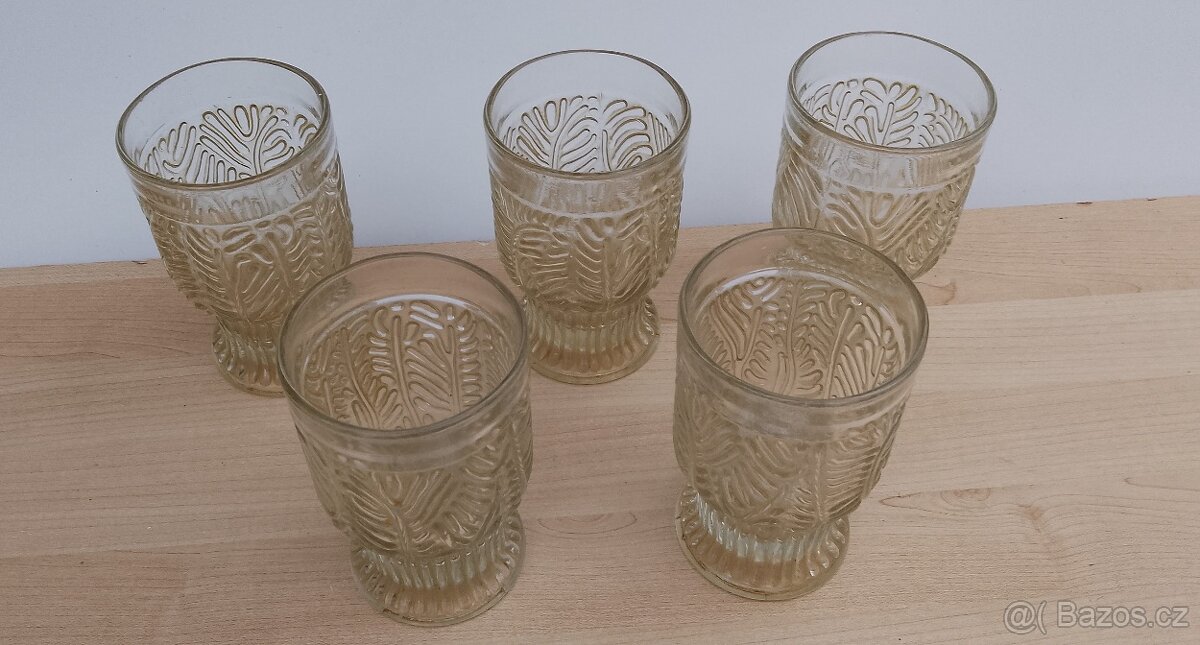 Poháry silnostěnné sklo - 5