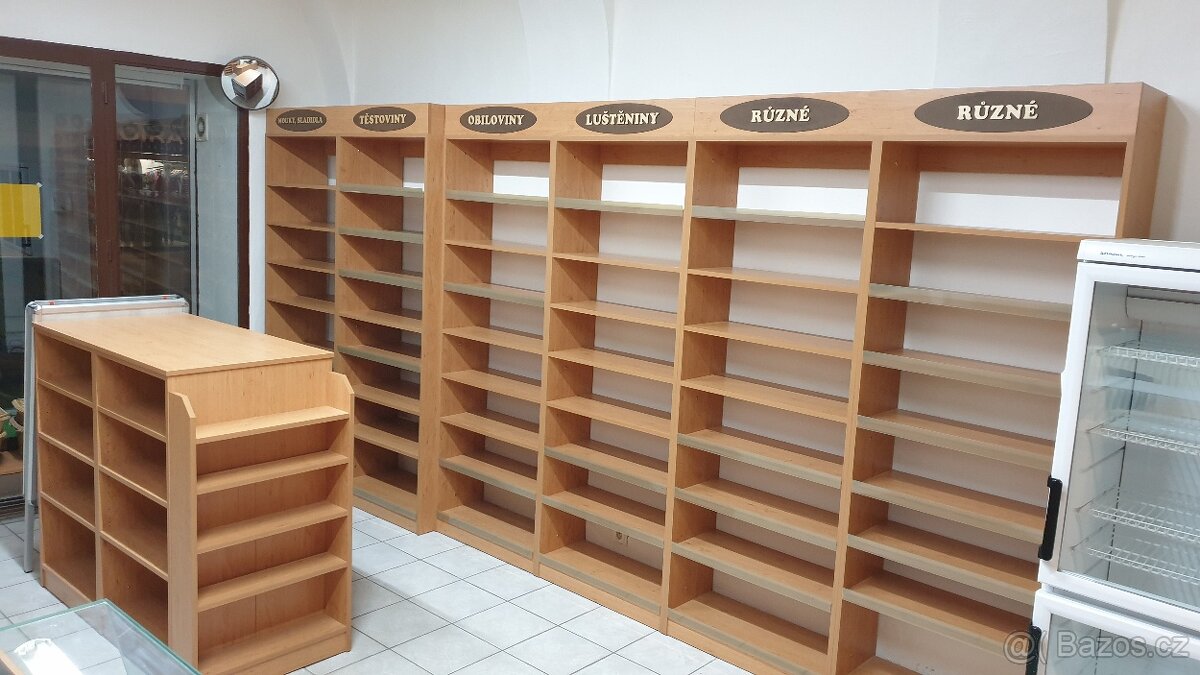 Prodám dřevěné regály - 5