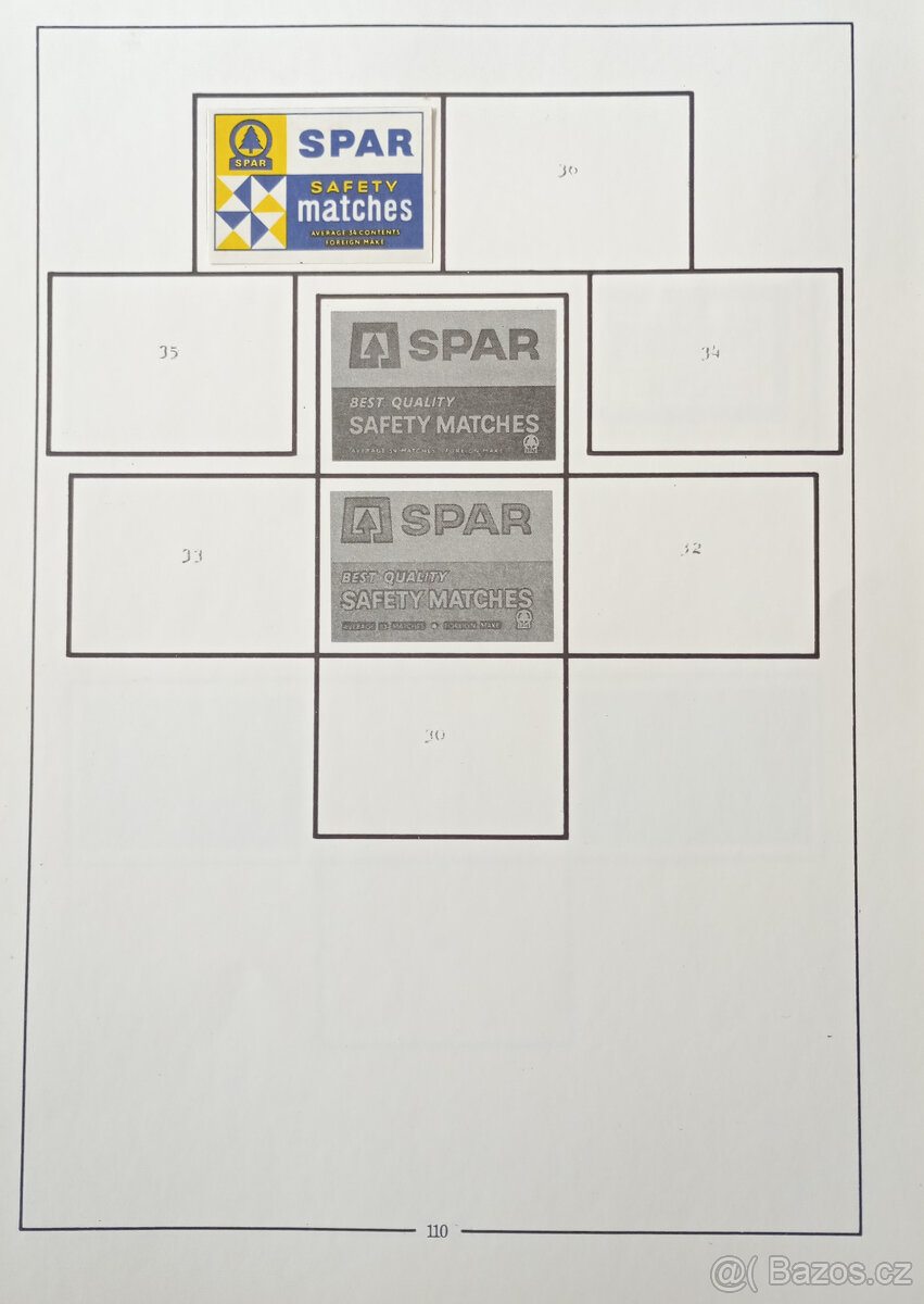 Album zápalkových nálepek 1945–1984 – 91 ks, pěkný stav - 5
