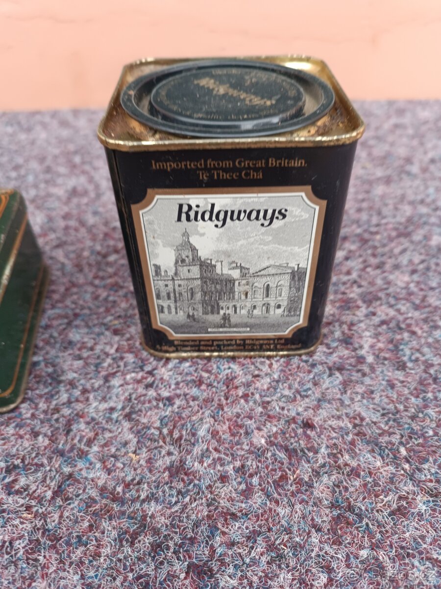 Retro plechové krabičky. - 5