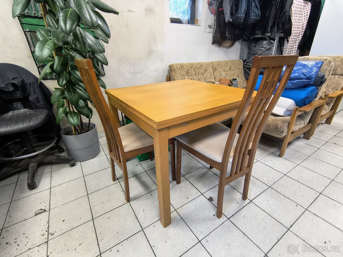 Prodám 4 židle +stul . - 5