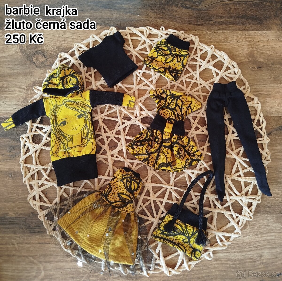 Barbie Sady oblečků džíns, Paříž a další... - 5