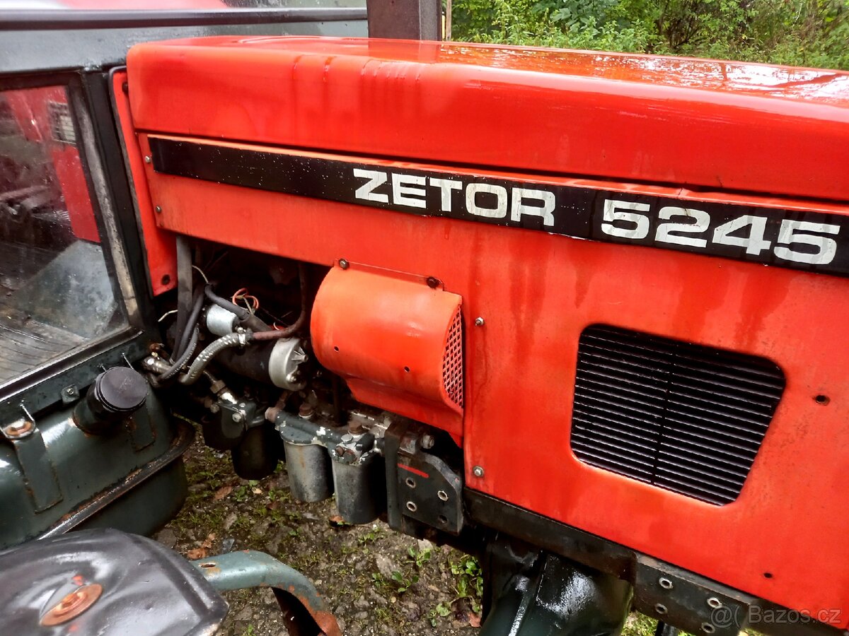 Zetor 5245, 1.majitel, platné tp, původní stav - 5