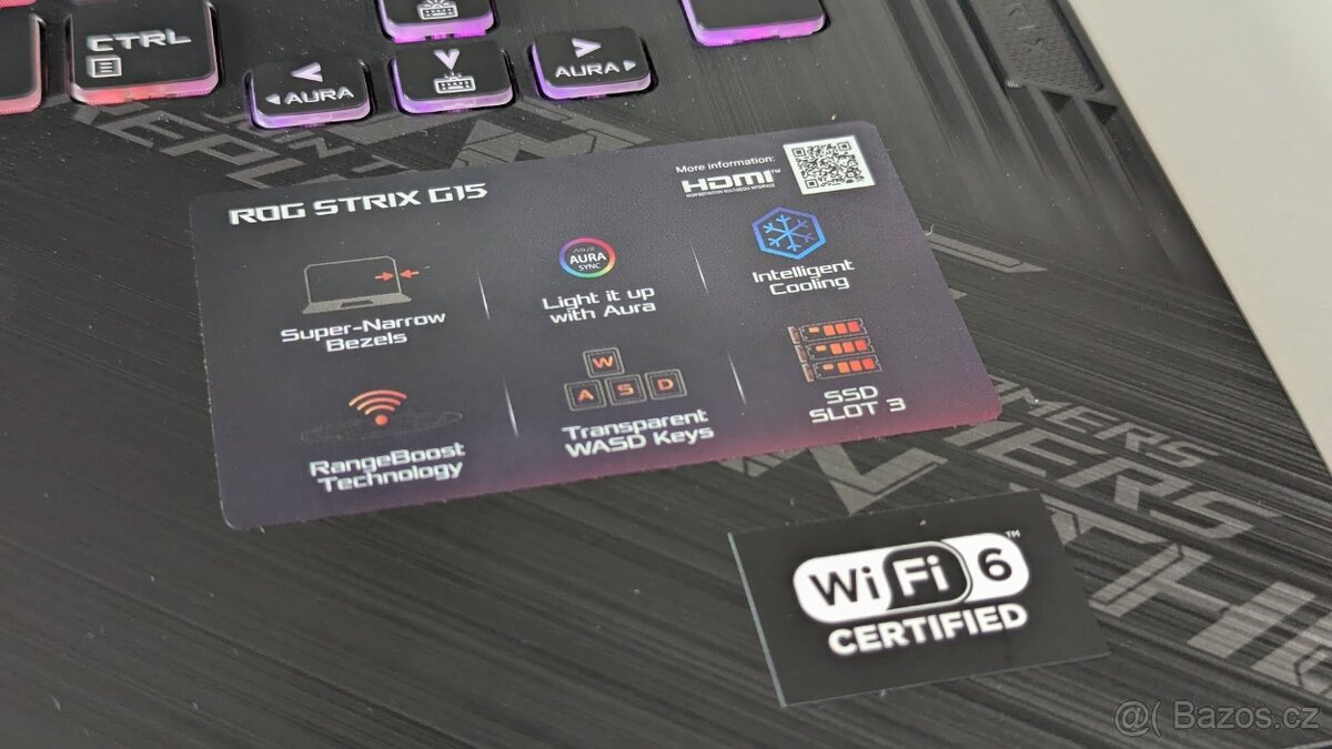 HERNÍ ASUS ROG Strix G15 15.6" FHD i7 16GB 1TB SSD RTX207 - 5