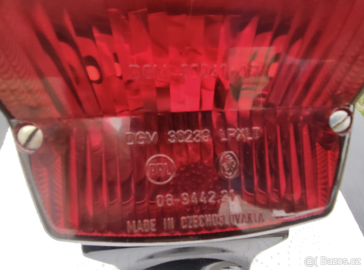 Uloženka zadní světlo Jawa ČZ - 5