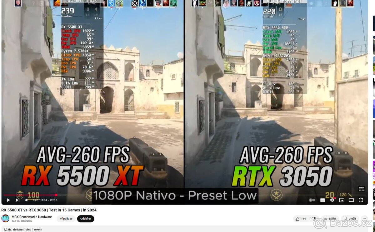 Herní PC - Intel Core i7, AMD RX 5500 XT 8GB, Windows 11 - 5