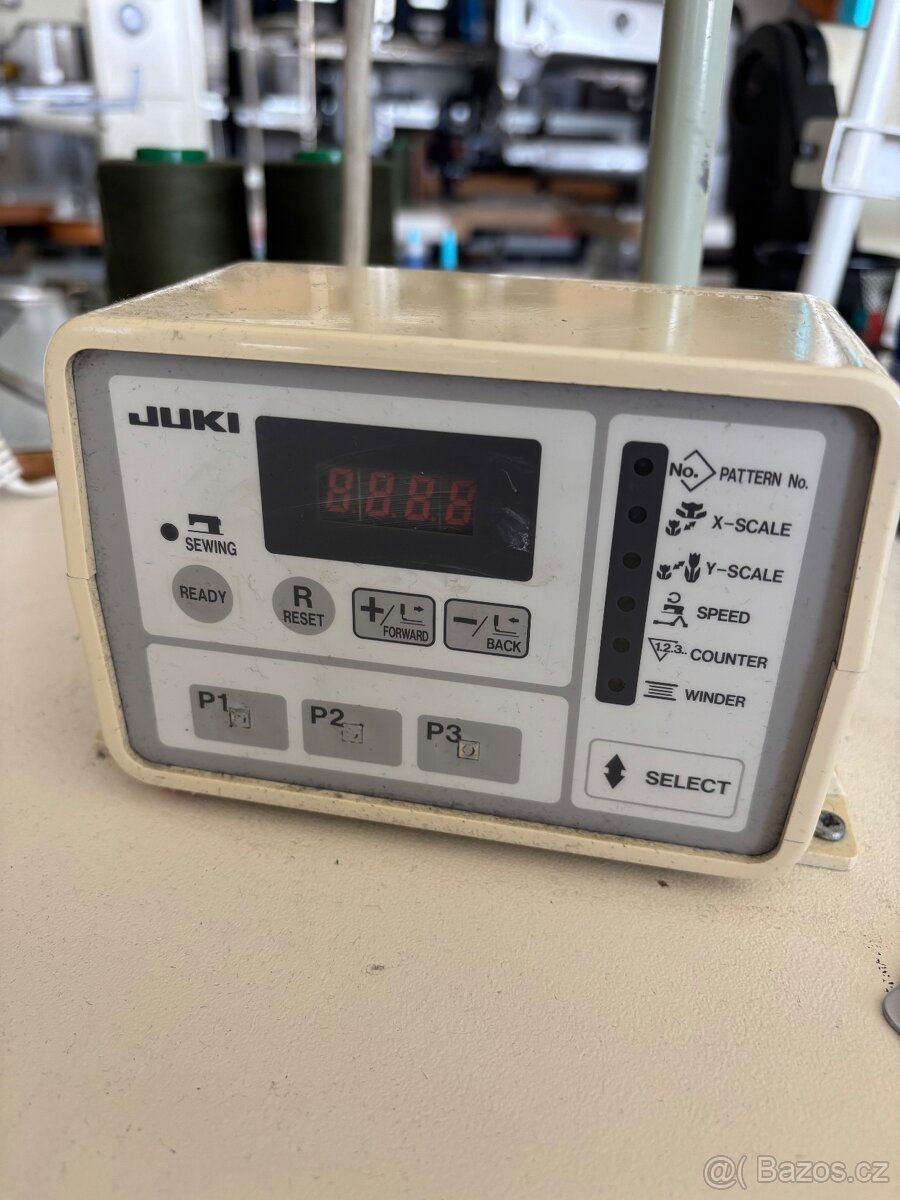 Prodám programovatelný rýglovací šicí stroj Juki LK-1900 - 5