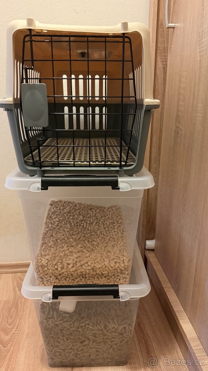 Klec pro králíky + příslušenství - 5