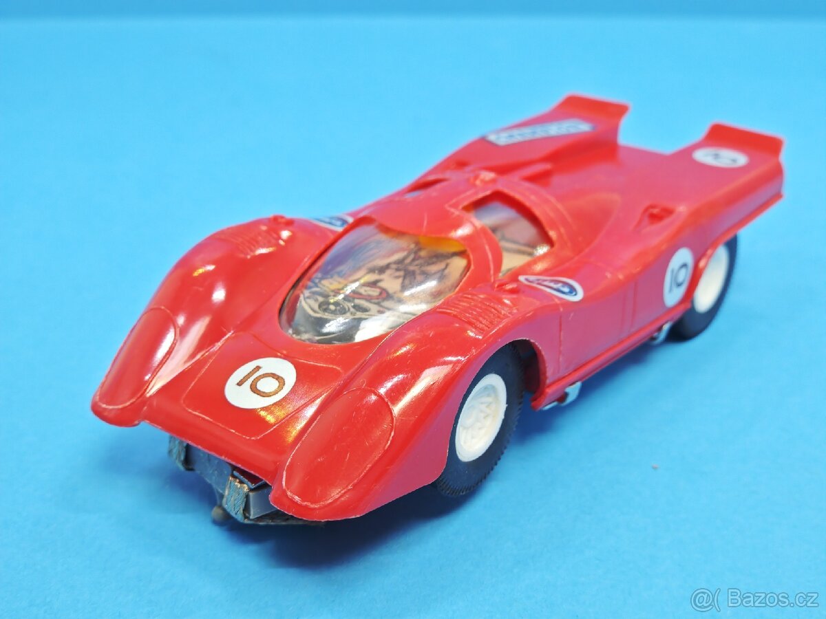 Repasované retro autíčka Ites autodráha - 5
