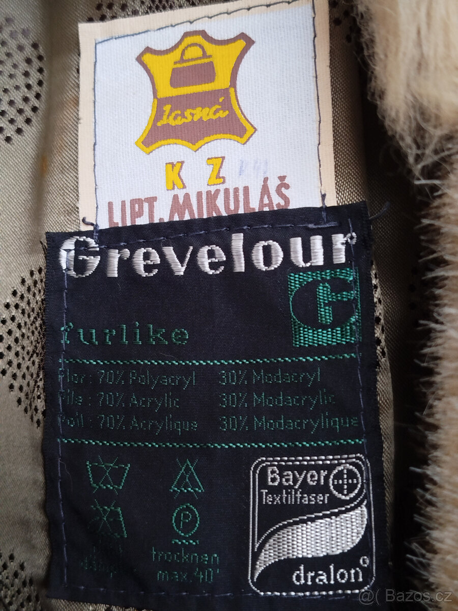 Dámský kožich vel. cca 40 - 5