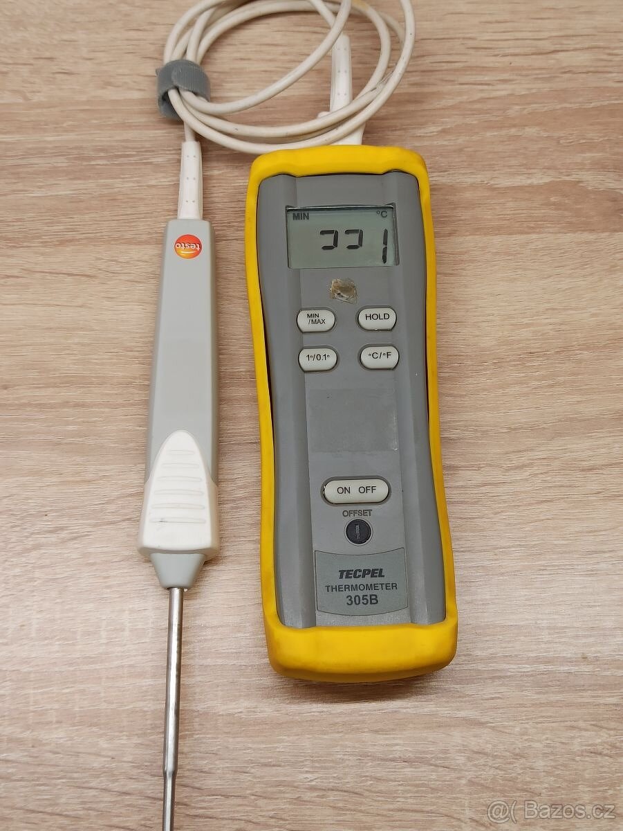 TEPLOMĚRY + SONDY TESTO - VYŘAZENO + FUNKČNÍ - 5