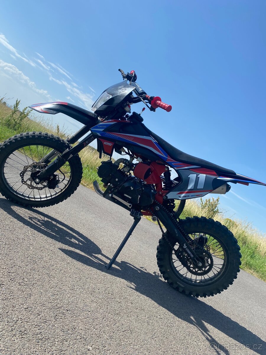 Prodám Pitbike Leramotors 125cc 4T 2022 . Nejnovější model