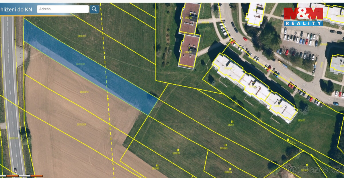 Prodej pozemku, 3850 m², Kamenice nad Lipou - 5