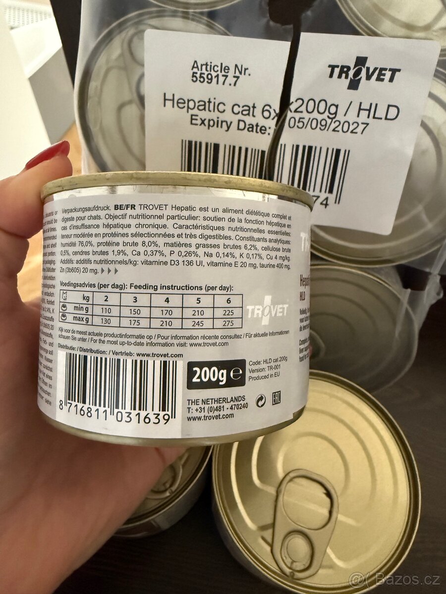Trovet HLD Hepatic konzerva 200g kočka - 5