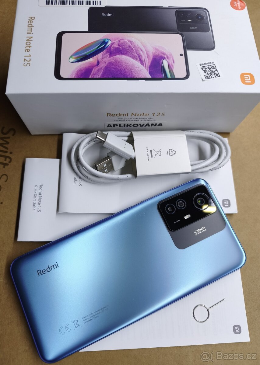 Xiaomi Redmi Note 12S Ice Blue 8GB RAM 256GB ROM - 5