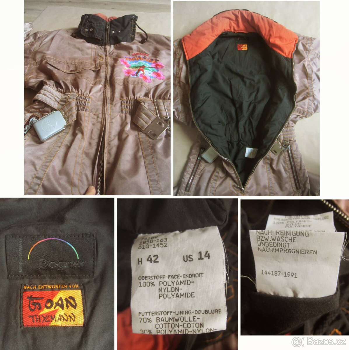 Vintage 90s skvělá dámská kombinéza Aloha Hawaii - 5