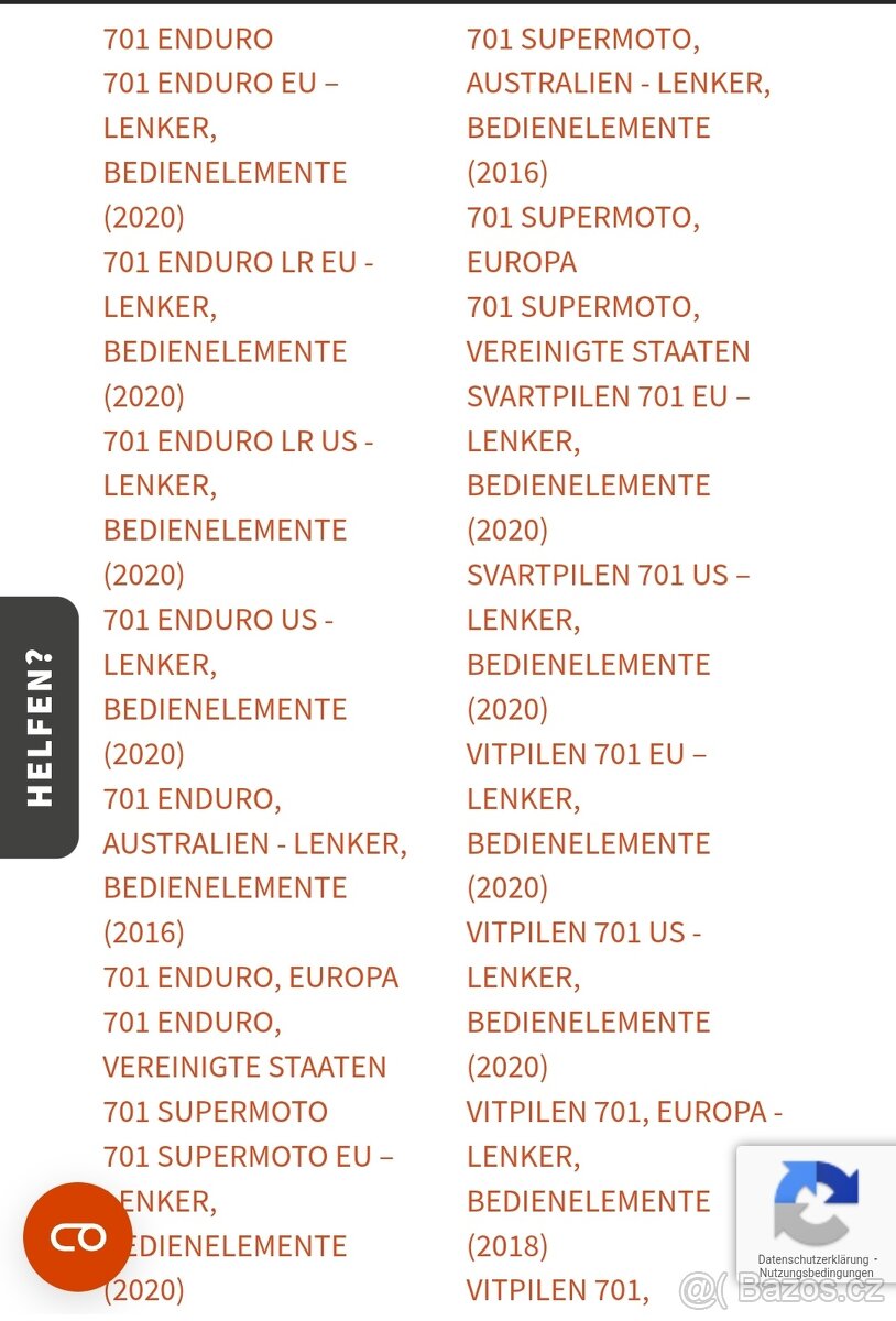 KTM,Husqvarna,Elektronické ovládání plynu.1290,690,701 - 5