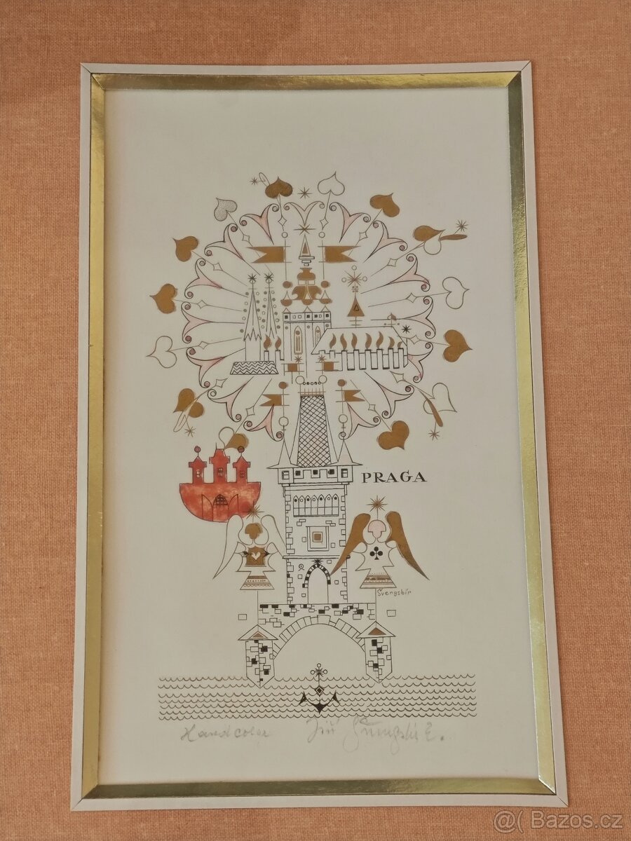 Prodej pozůstalosti, sklo obrazy - 5