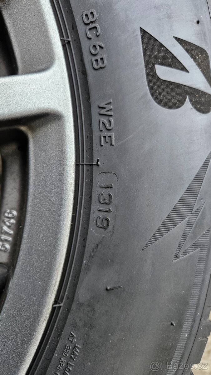 Zimní Sada Alu 5x108 235/55 R17 Ford Kuga Smax - 5