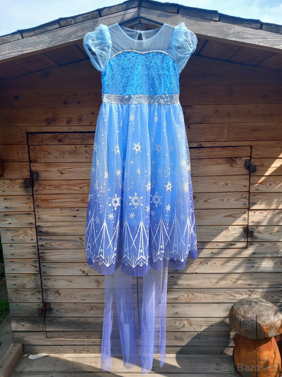 Šaty Elsa nové + dárek - 5