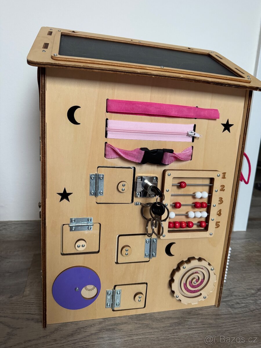 3D activity board - Domeček - 5