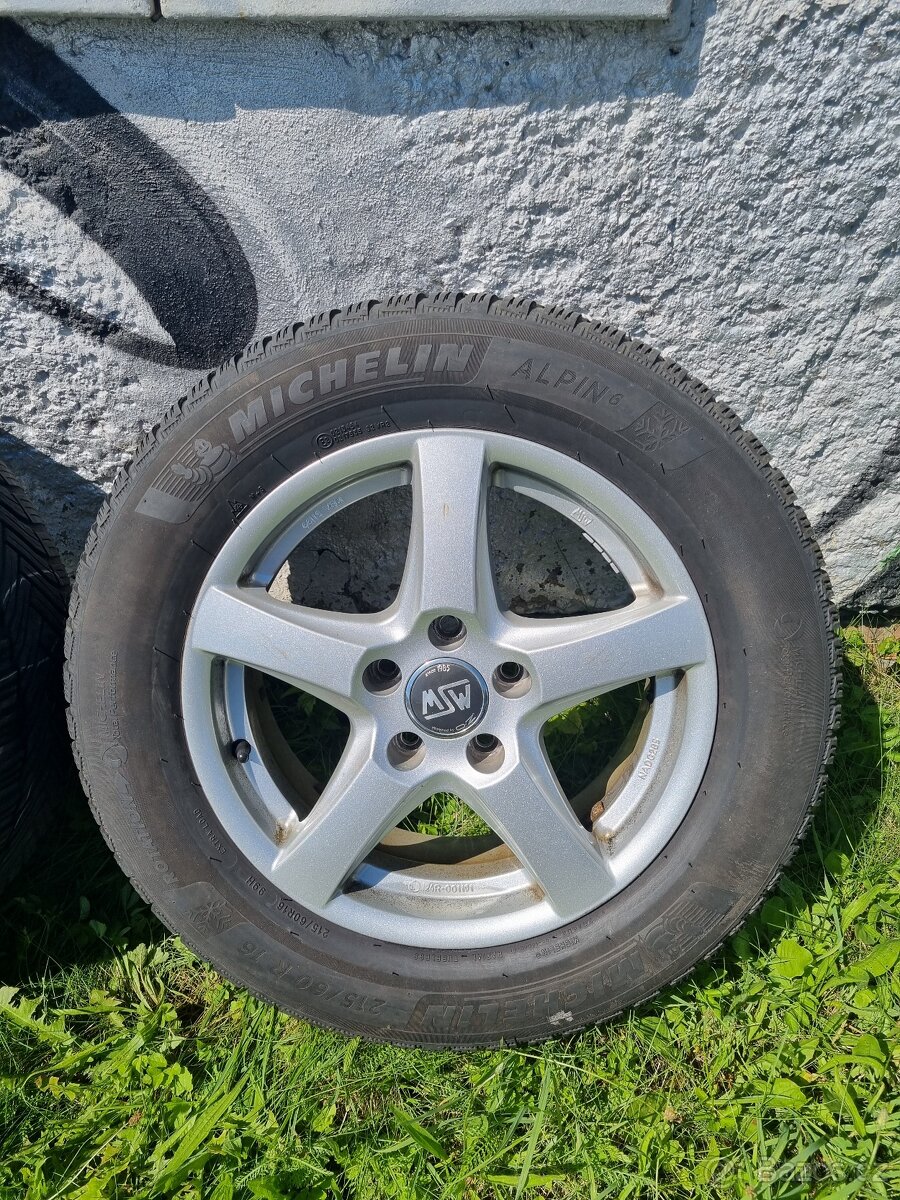 Zimní Alu kola 5x112, 16" - 5