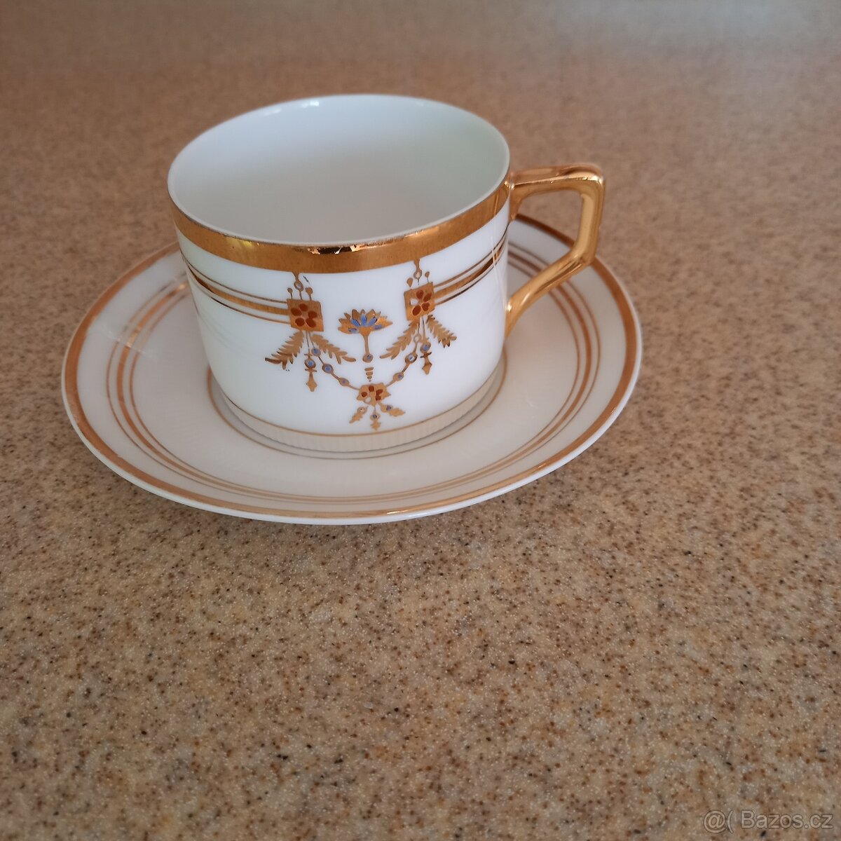 Sada 4ks hrníčků s podšálky - 5